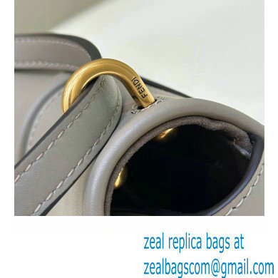 Fendi C Com Small bag in leather Gray 2023